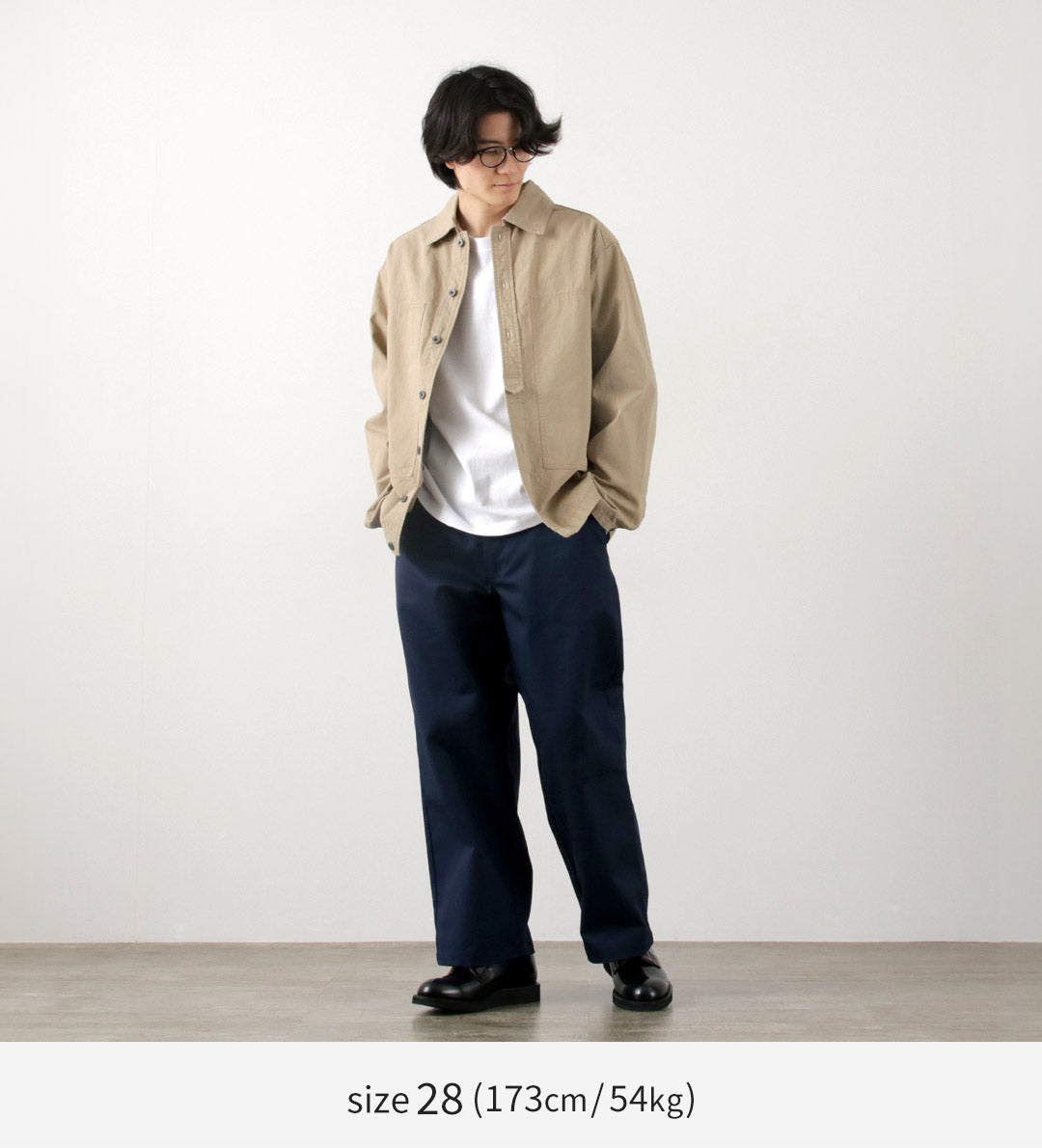 SALOPETTE UNIVERSELLE / Pantalon Heritage T/C Volume STONE CARVERE