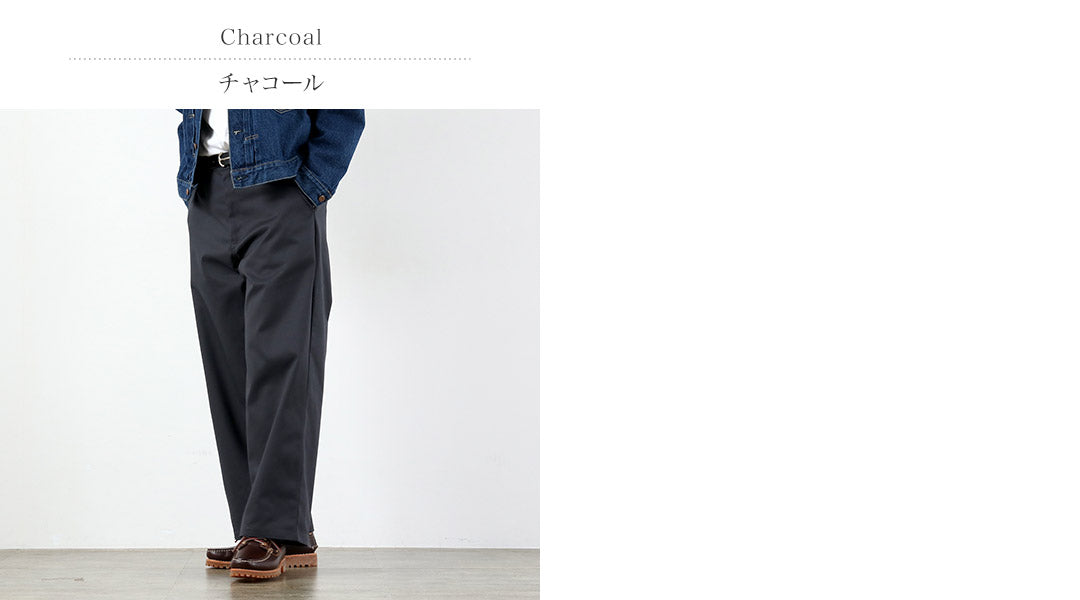 SALOPETTE UNIVERSELLE / Pantalon Heritage T/C Volume STONE CARVERE