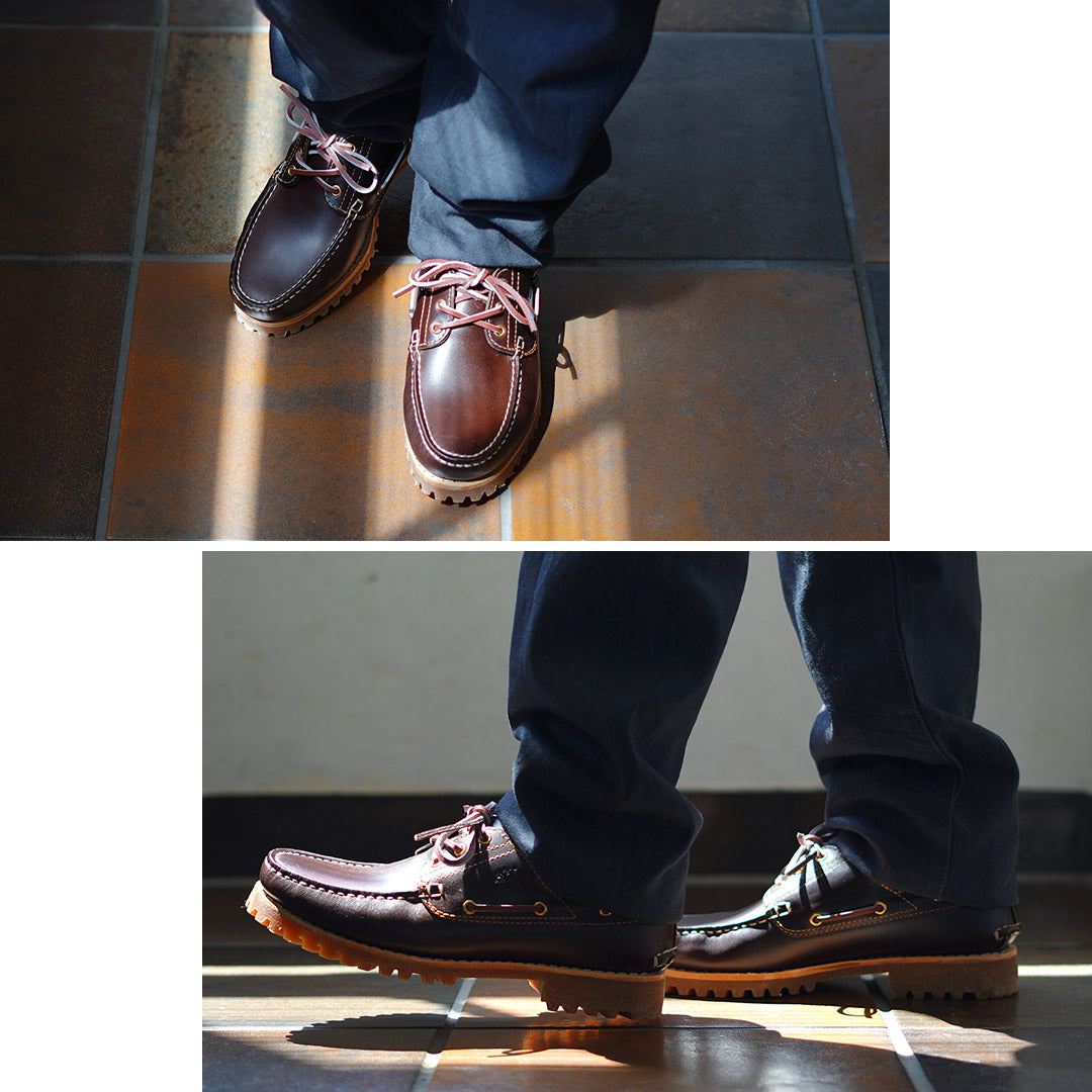 TIMBERLAND / Chaussures en cuir classiques authentiques à trois œillets