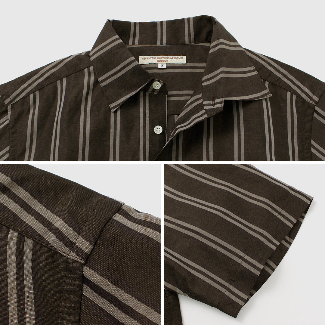 Poloshirt tissé en lin Rococo / Cupro