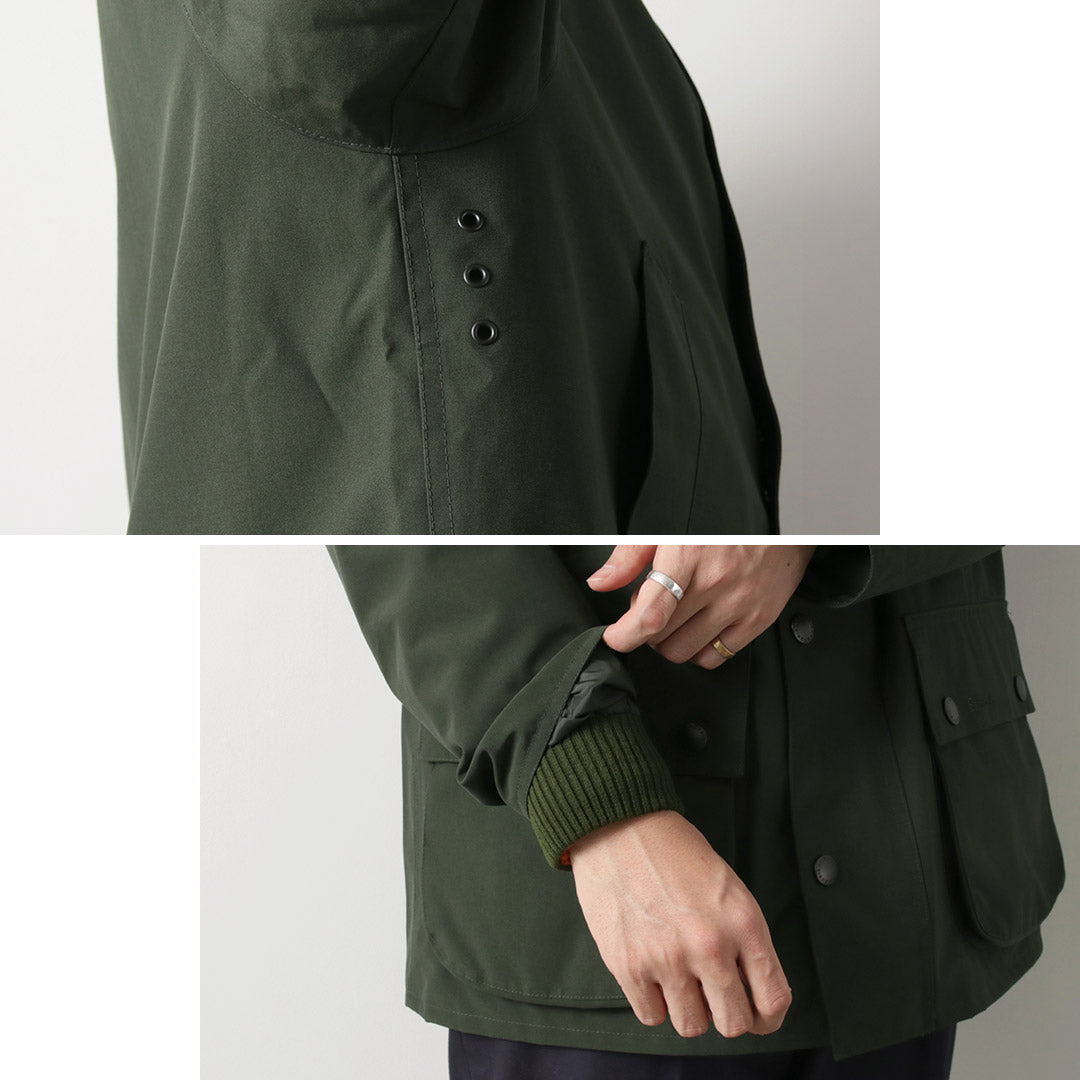 BARBOUR / Chaqueta clásica BEDALE a prueba de ducha de 2 capas
