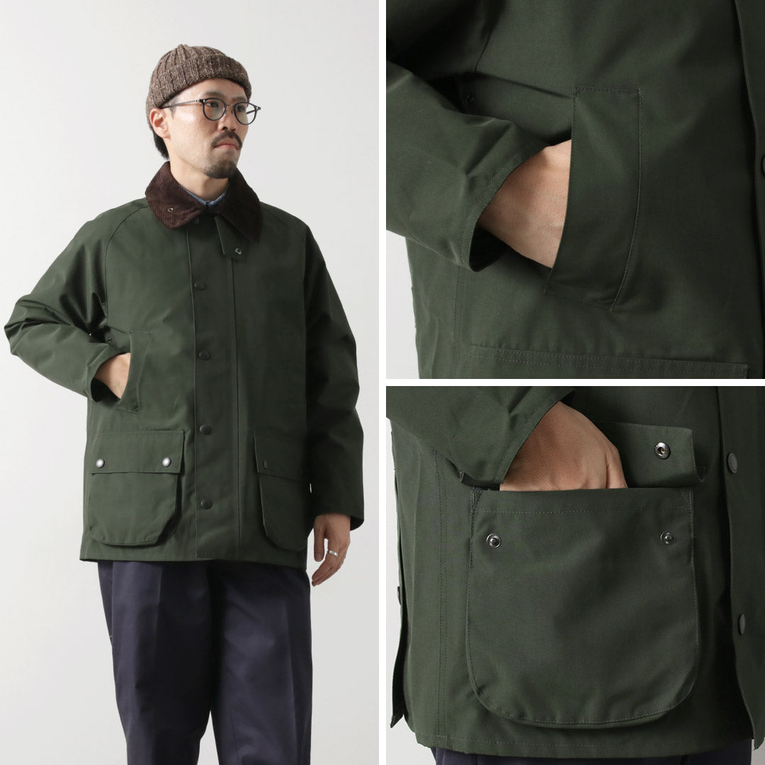 BARBOUR / Chaqueta clásica BEDALE a prueba de ducha de 2 capas