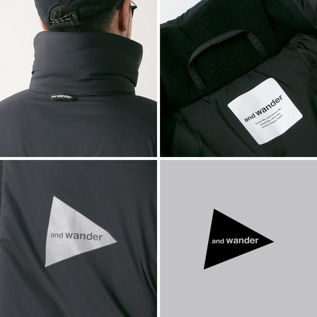 AND WANDER / Top Manteau Polaire