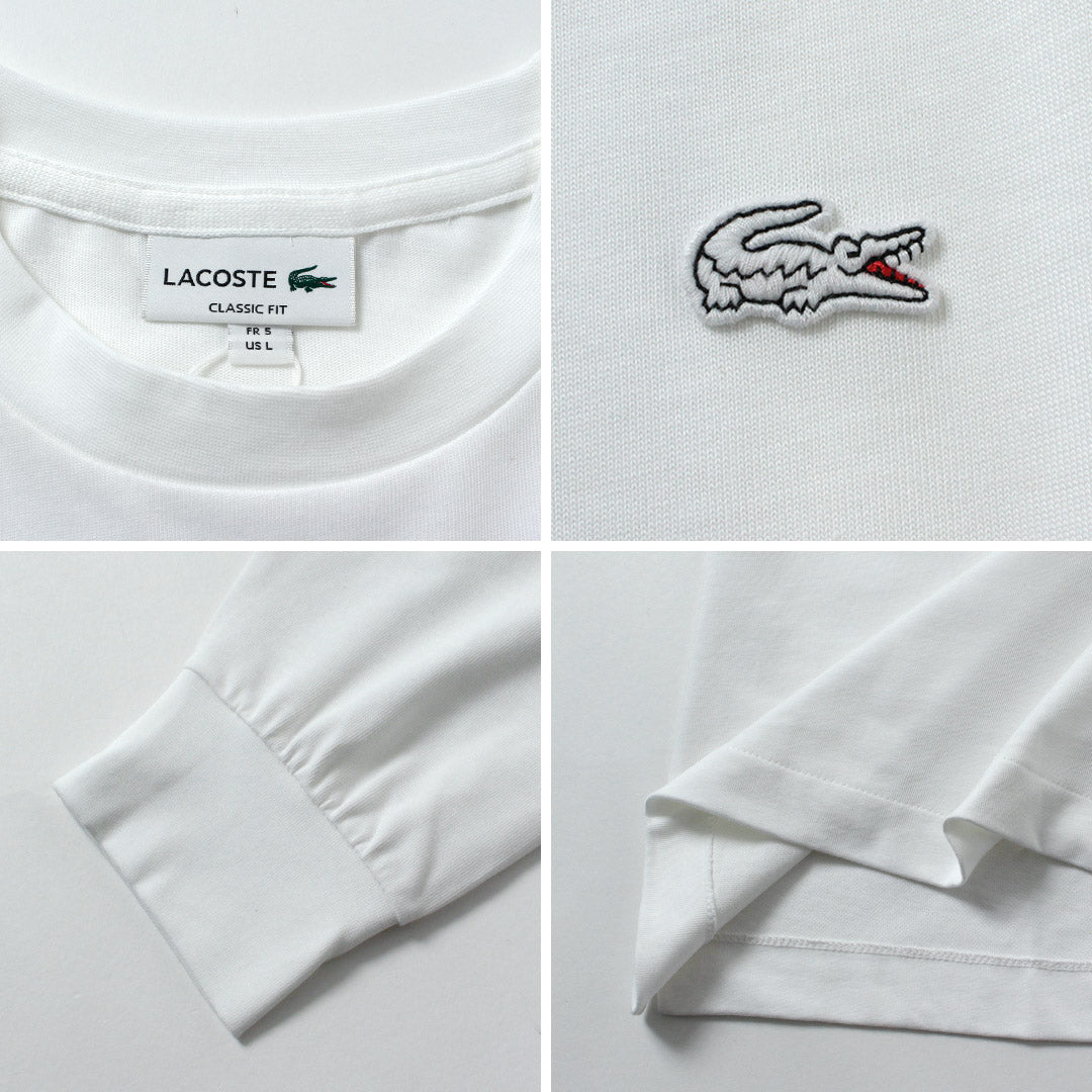 LACOSTE / T-shirt basique à manches longues