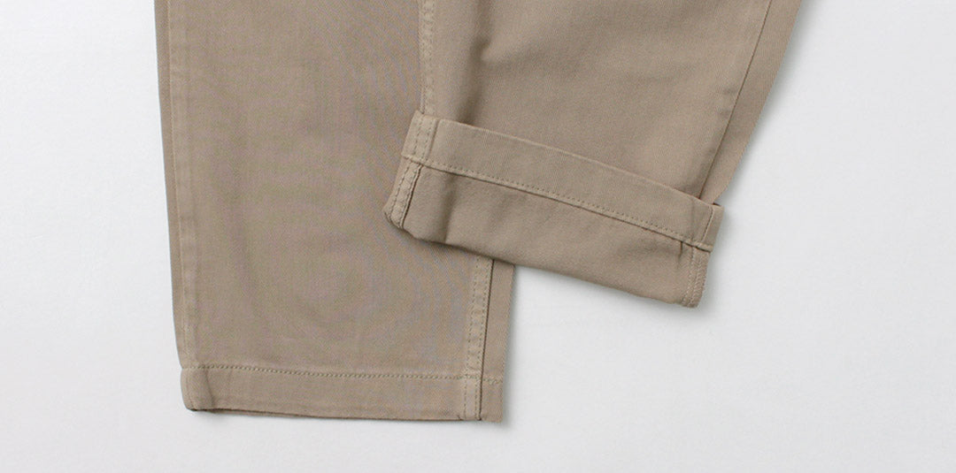WAX LONDON / Pantalon Cart Sergé de Coton