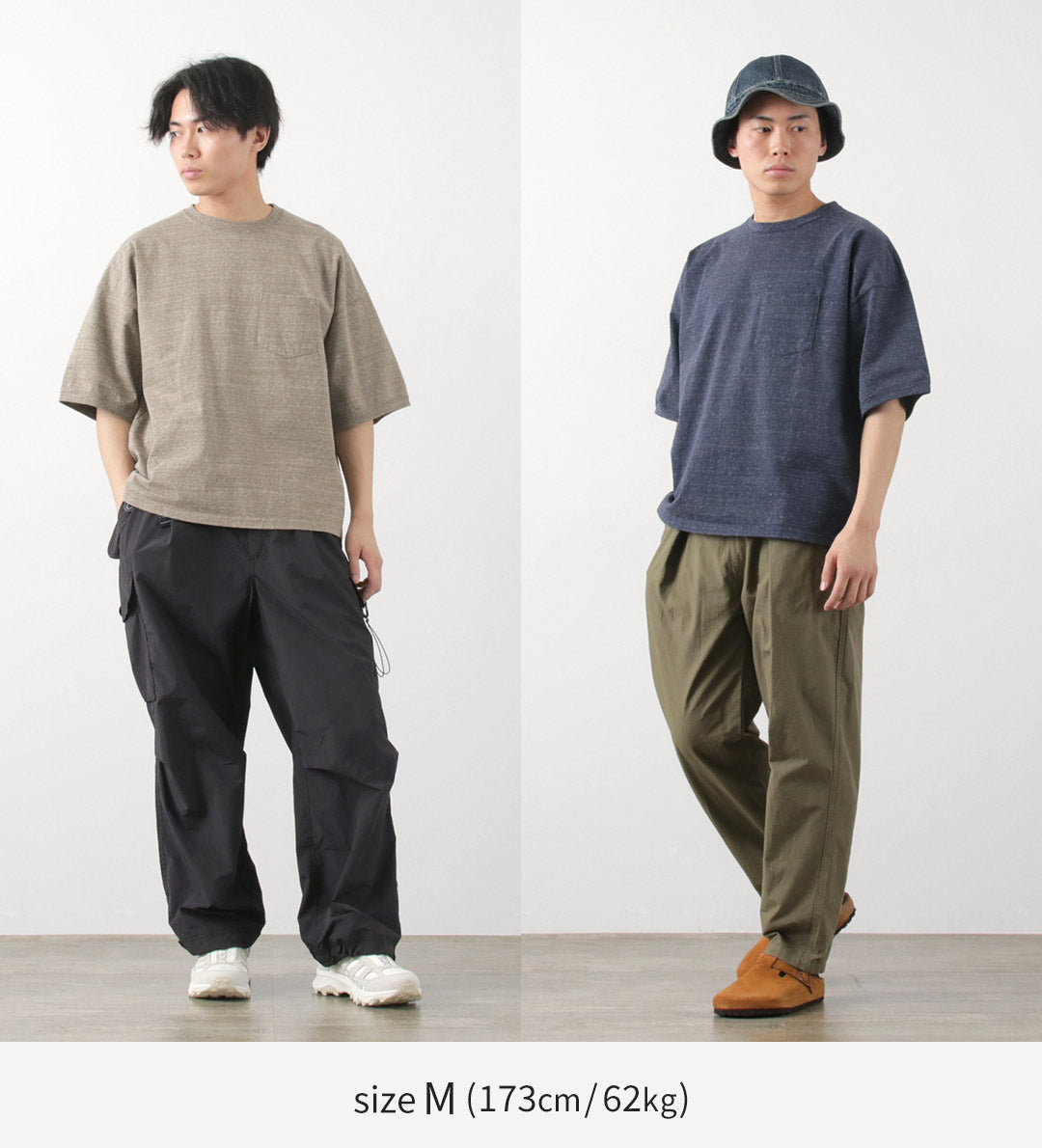 REMI RELIEF / Melange Jersey Short Sleeve Pocket T-shirt