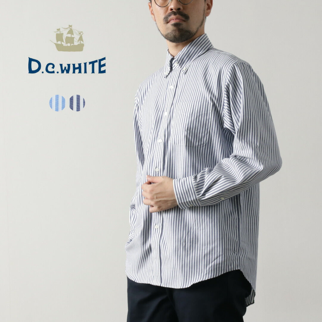 D.C.WHITE / Chemise boutonnée à rayures Ivy