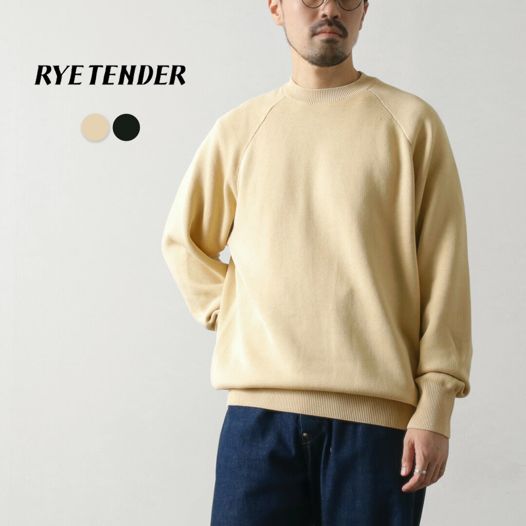 RYE TENDER / Fulton 插肩袖針織衛衣