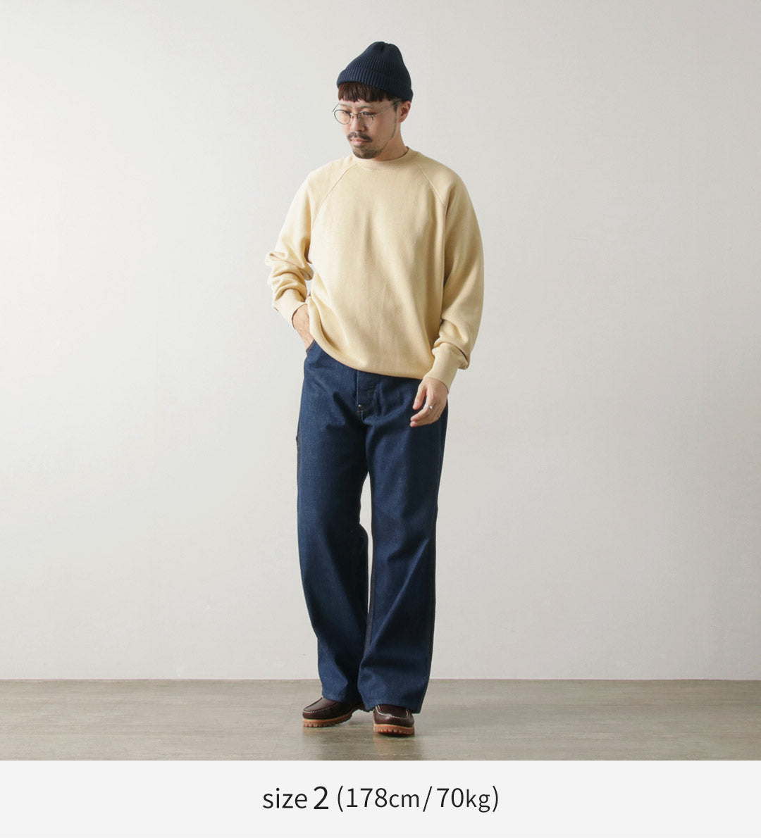 RYE TENDER / Fulton 插肩袖針織衛衣