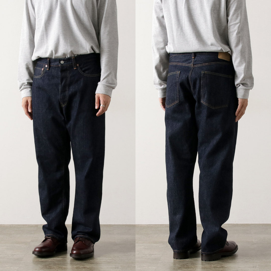CORTES ORDINARIOS / Denim holgado Un lavado
