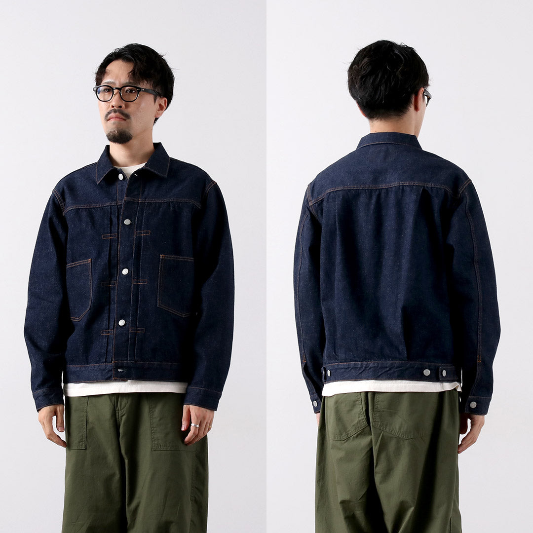 ORDINARY FITS / 2nd Type 데님자켓 원워시