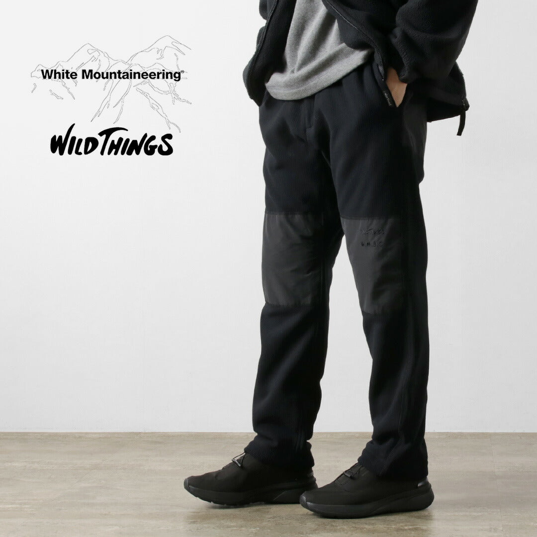 Pantalon polaire de collaboration WHITE MOUNTAINEERING / WILD THINGS