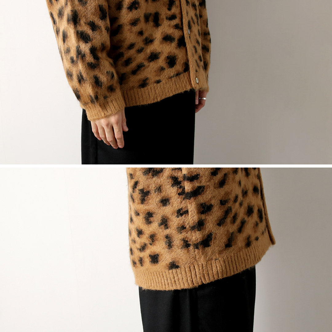 TOWNCRAFT / Cardigan raglan à poils longs
