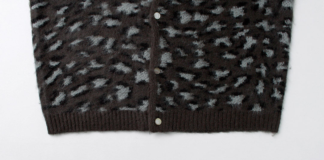 TOWNCRAFT / Cardigan raglan à poils longs
