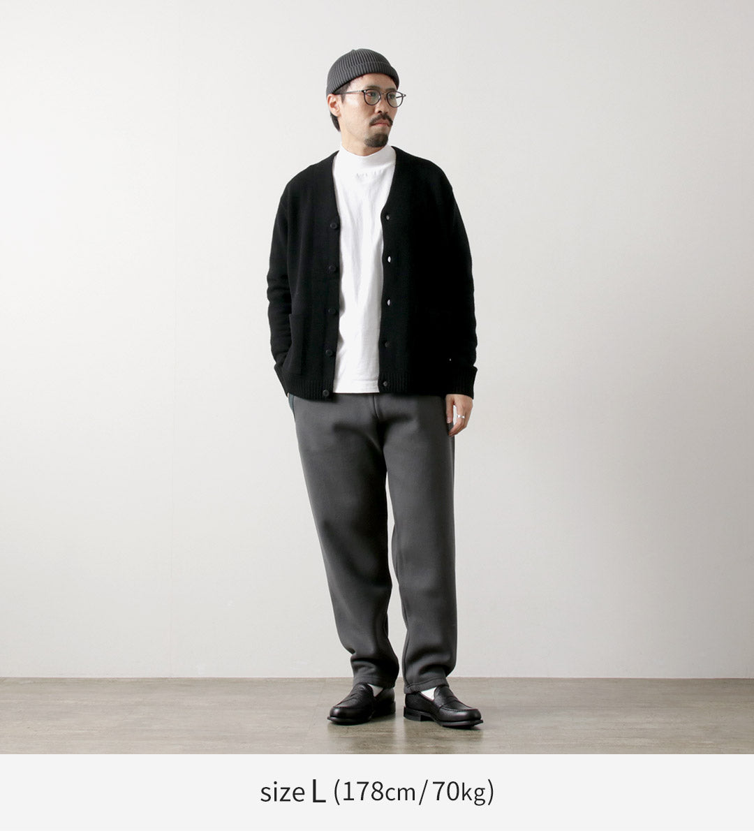 BARNS / Pantalon large fuselé Cozun