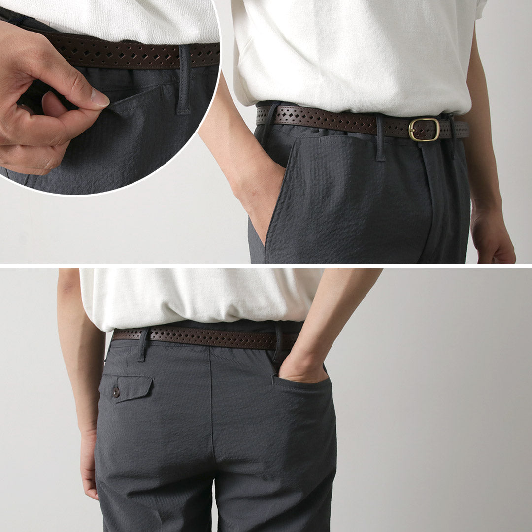 JAPAN BLUE JEANS / 시어서커 여름 장교 바지