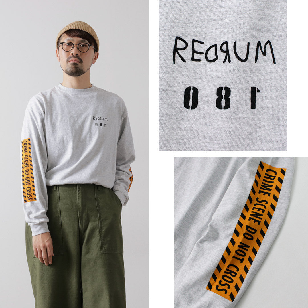 ILL UN QUATRE-VINGT / REDRUM T-shirt manches longues