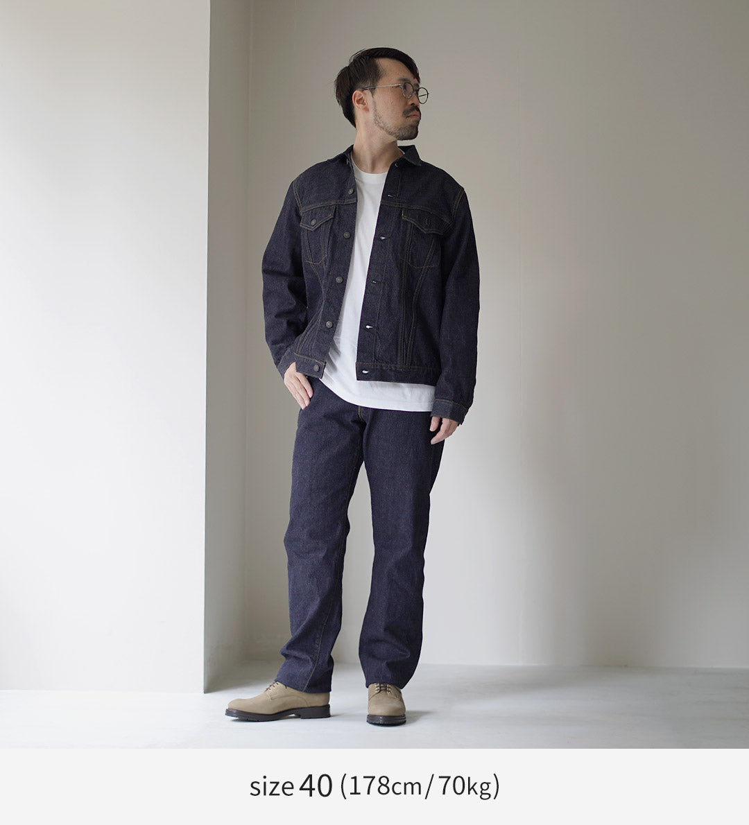 FOB FACTORY / F2444 Selvedge Denim 3rd-type Jacket