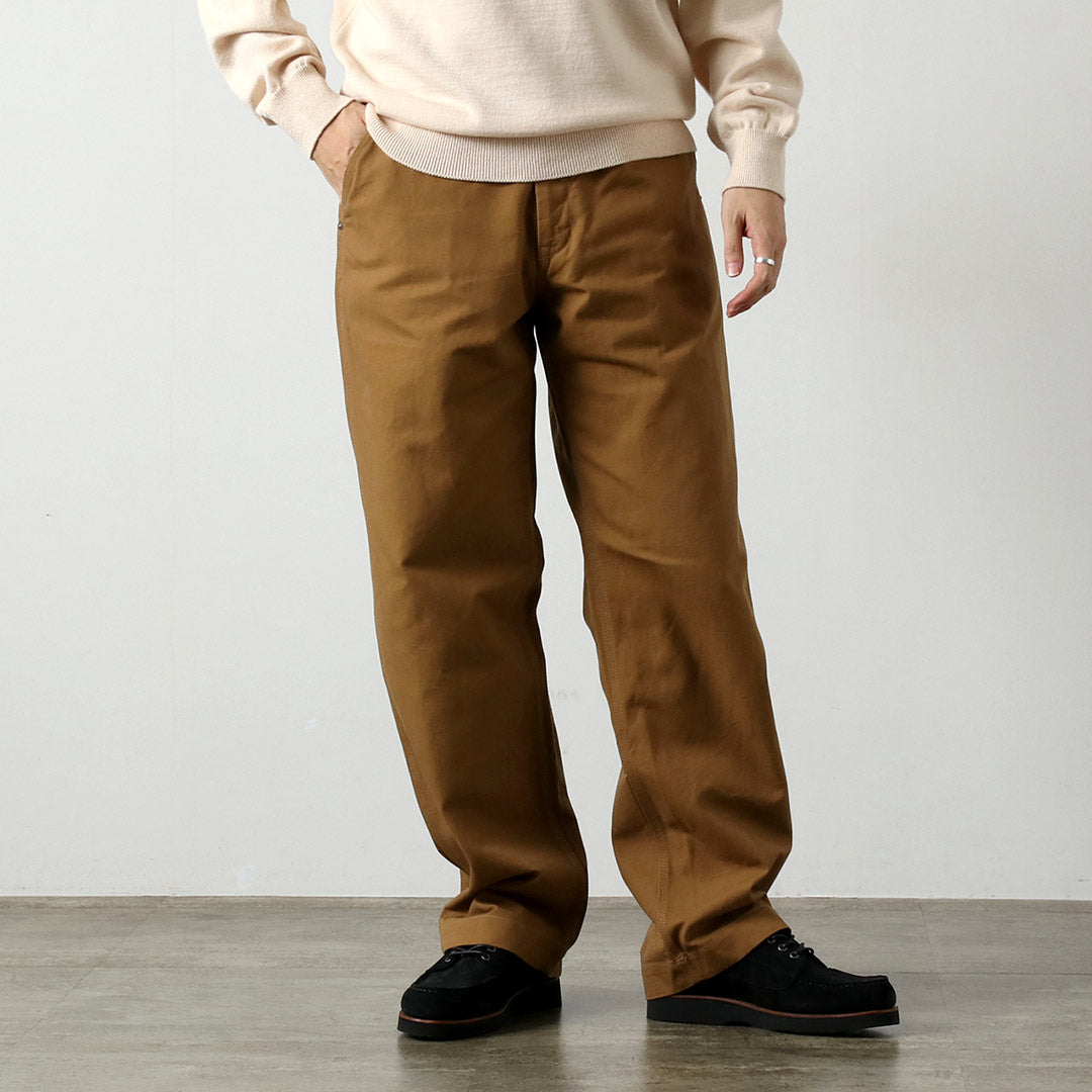 FOB FACTORY / F0530 Pantalón de trabajo de algodón pato