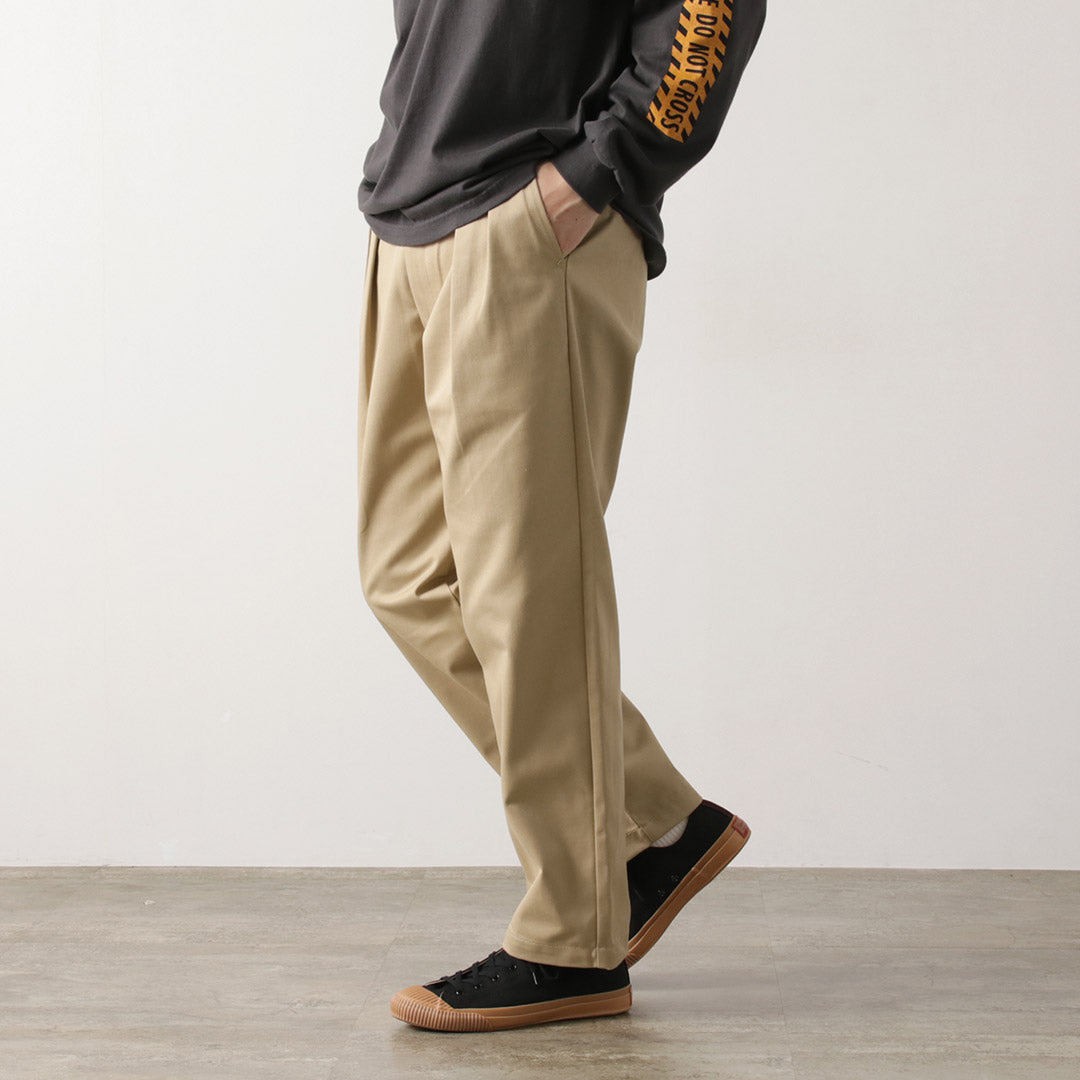 COMBINAISON UNIVERSELLE / Pantalon Heritage T/C Relaxed 2-Tuck STONE CARVER