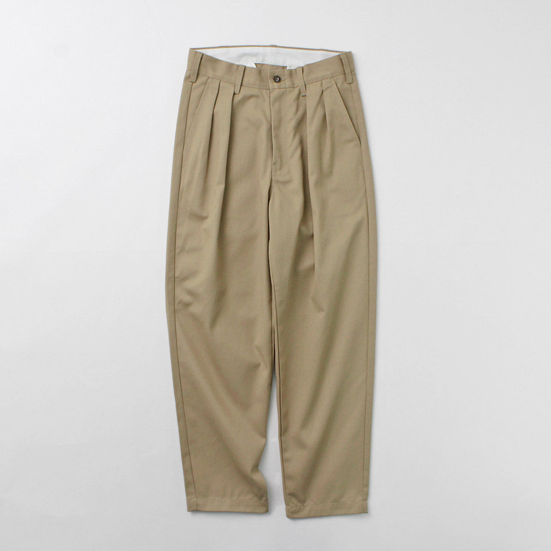 COMBINAISON UNIVERSELLE / Pantalon Heritage T/C Relaxed 2-Tuck STONE CARVER