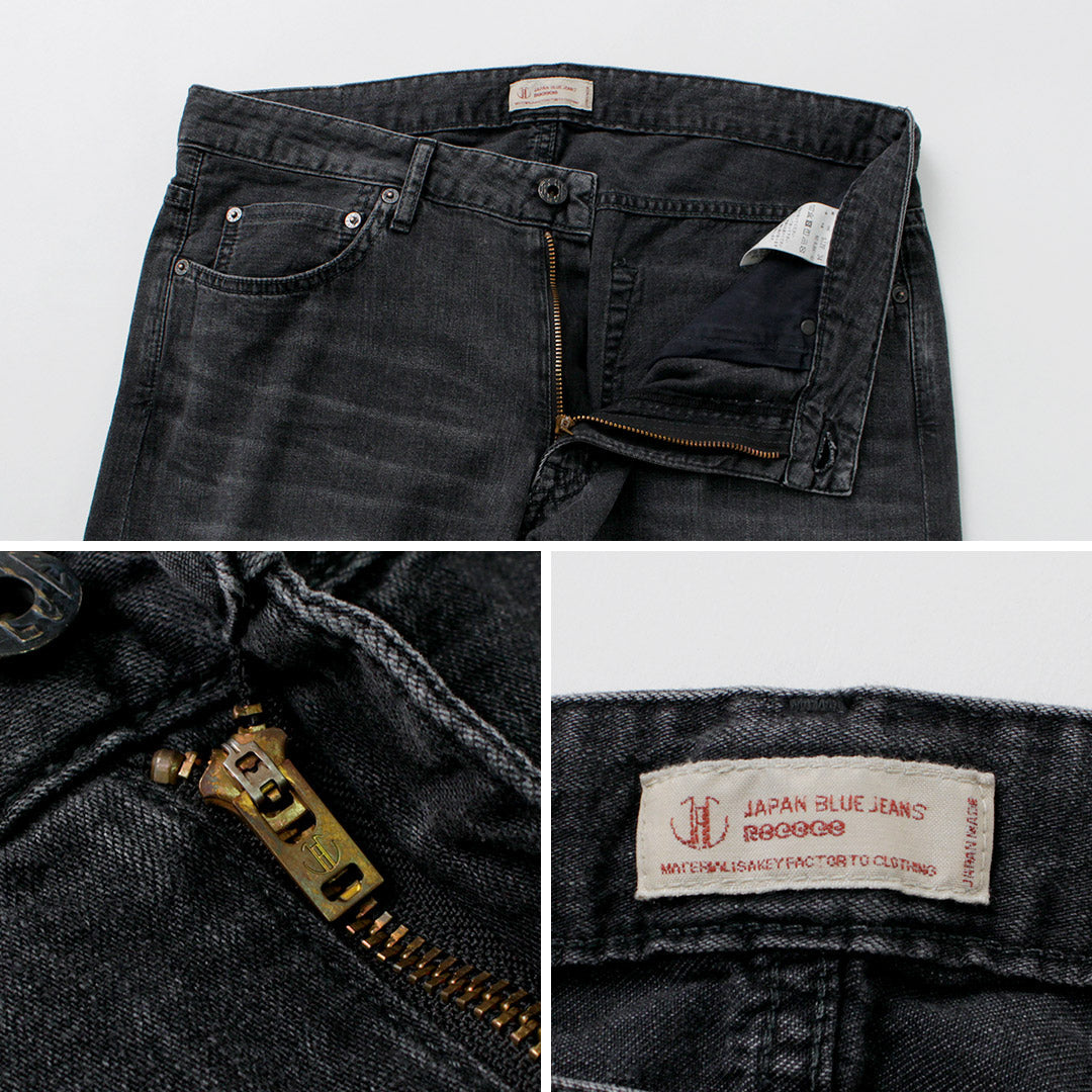JAPAN BLUE JEANS / Prep 8온스 셀비지 데님 중고 블랙