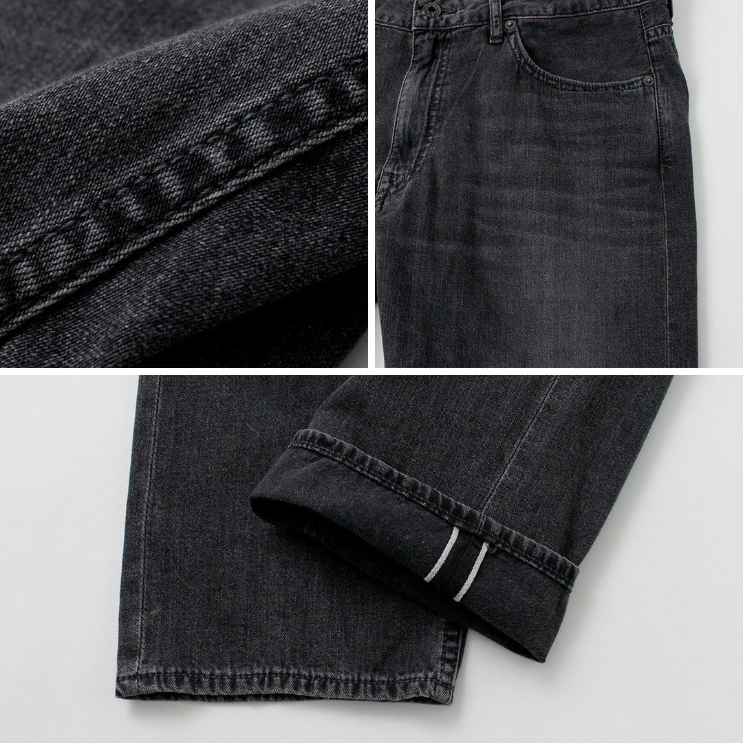 JAPAN BLUE JEANS / Prep 8온스 셀비지 데님 중고 블랙