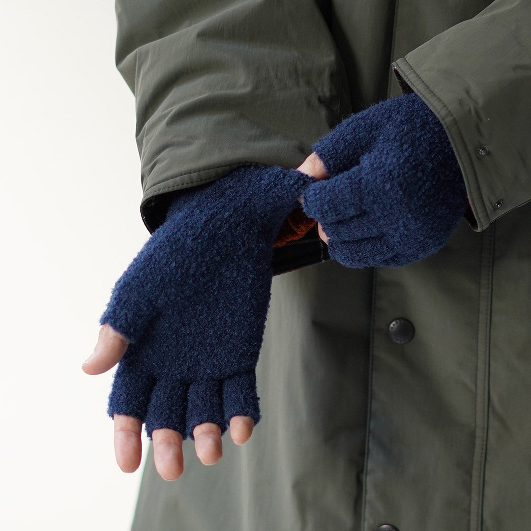 CHAUSSETTES DE QUALITÉ DECKA / Gants sans doigts en alpaga