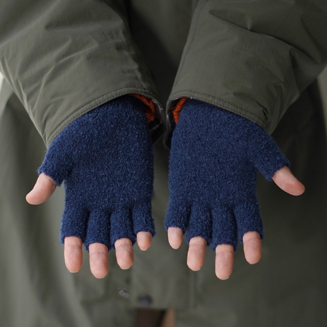 CHAUSSETTES DE QUALITÉ DECKA / Gants sans doigts en alpaga