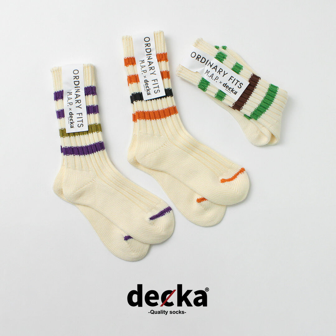 DECKA 優質襪子 / M.A.P 重量級線襪