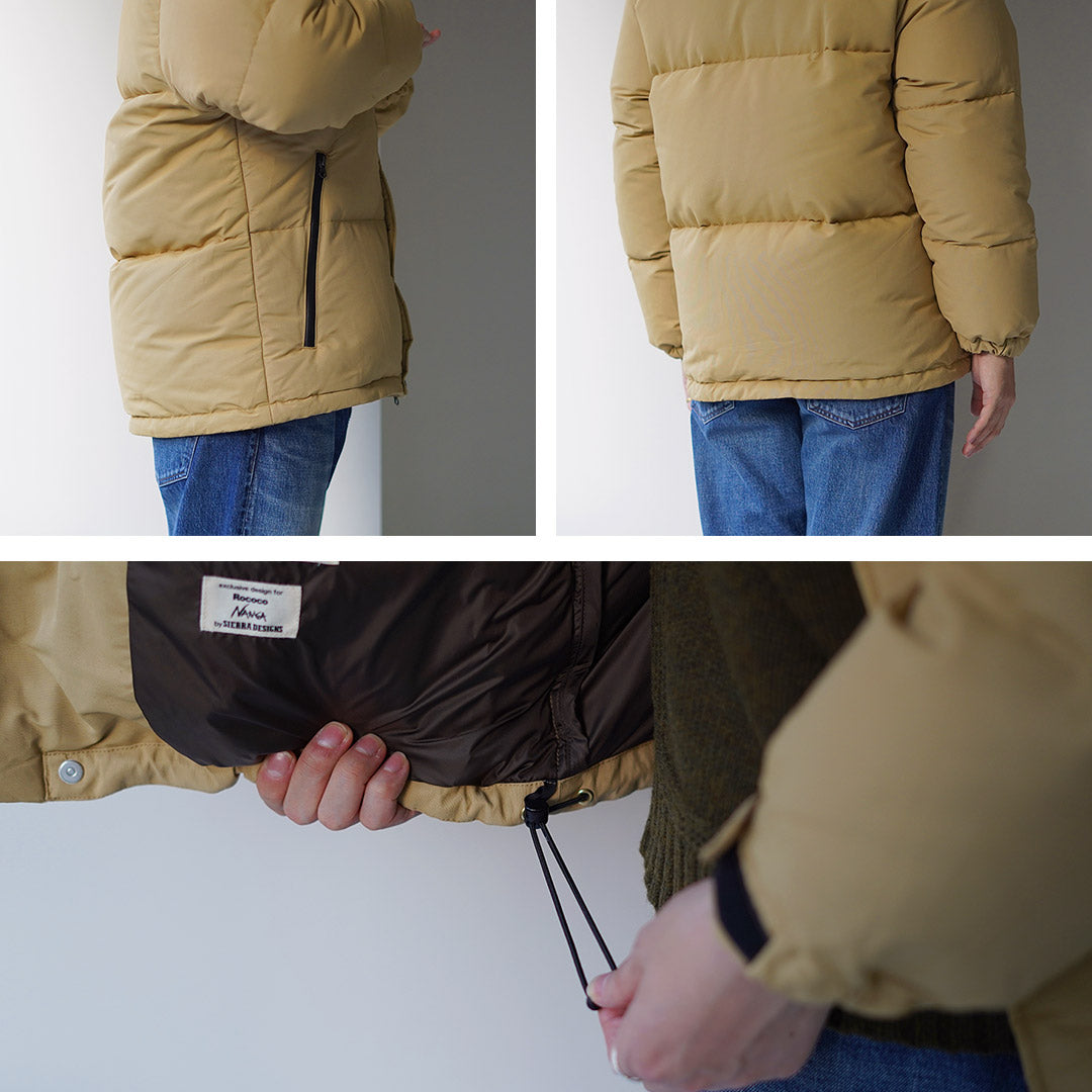 Chaqueta de plumón Jam-Pack Cordura 60/40 de colaboración NANGA / SIERRA DESIGNS