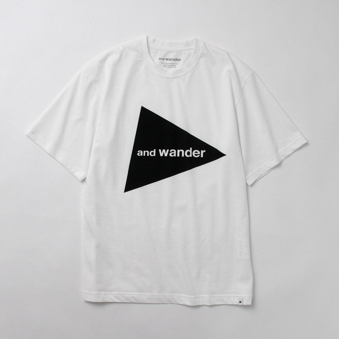 AND WANDER / 大徽標短袖 T 卹