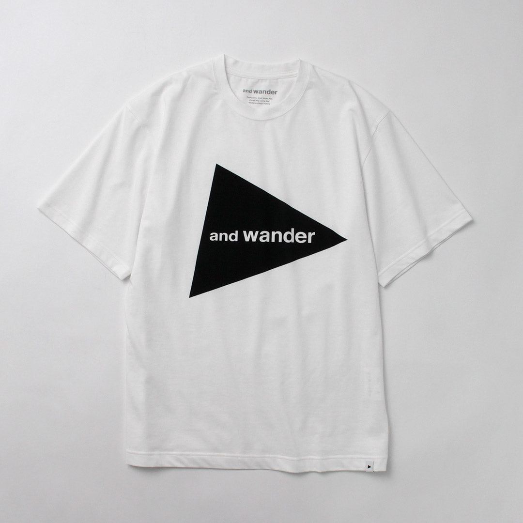 AND WANDER / 大徽標短袖 T 卹