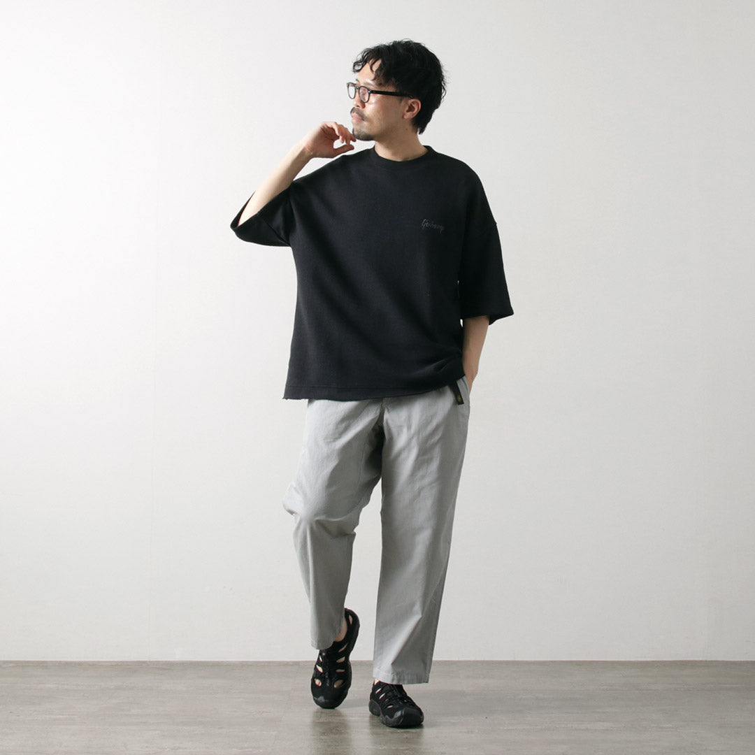 GOHEMP / 라이트 온스 스웨트 와이드 티셔츠