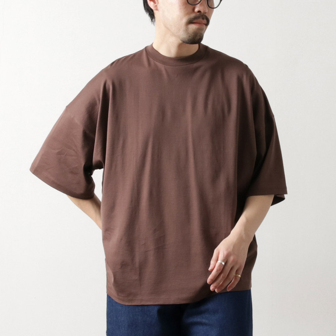 HANDVAERK / Short Sleeve Tapered Big T-Shirt
