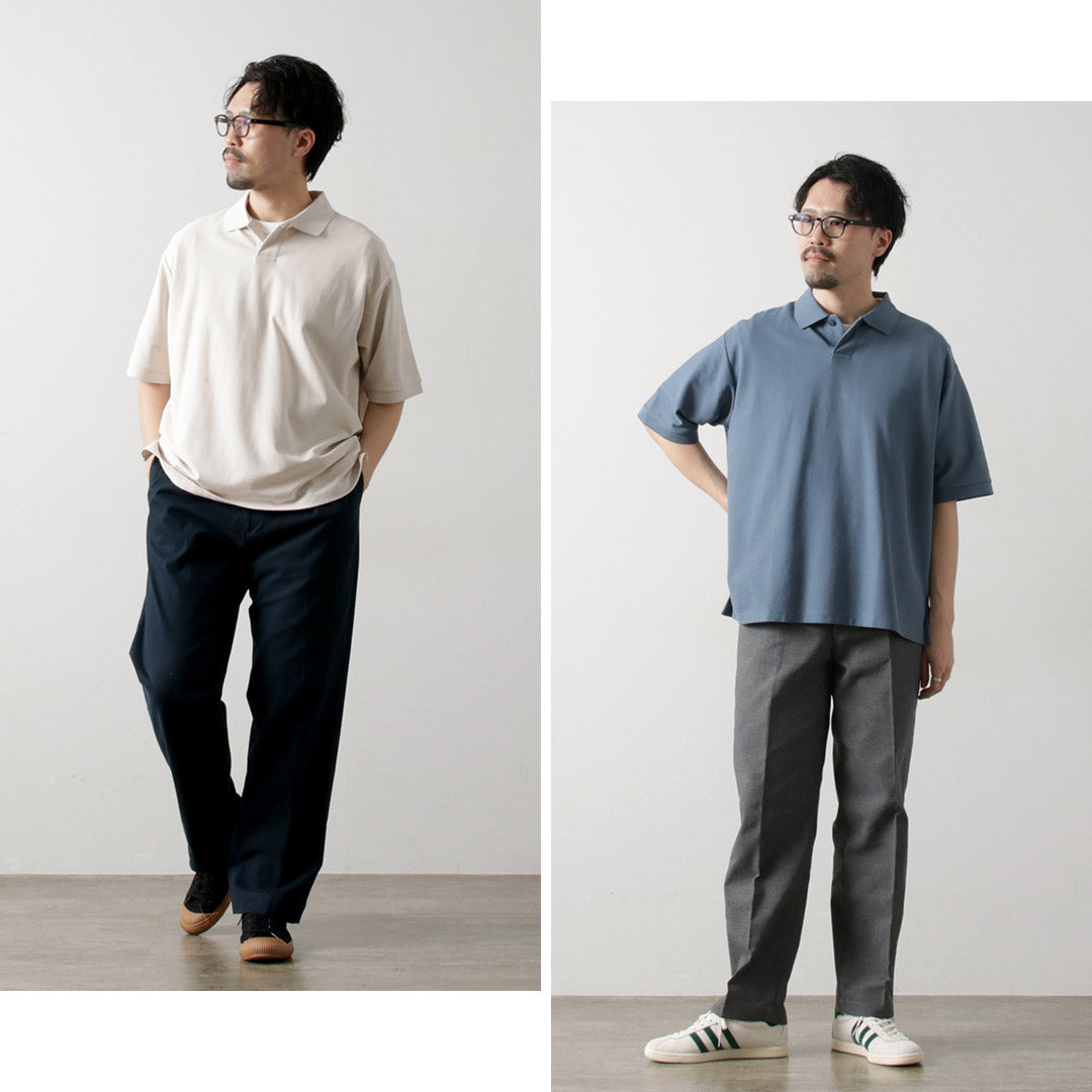 HANDVAERK / Pique Short Sleeve Polo Shirt