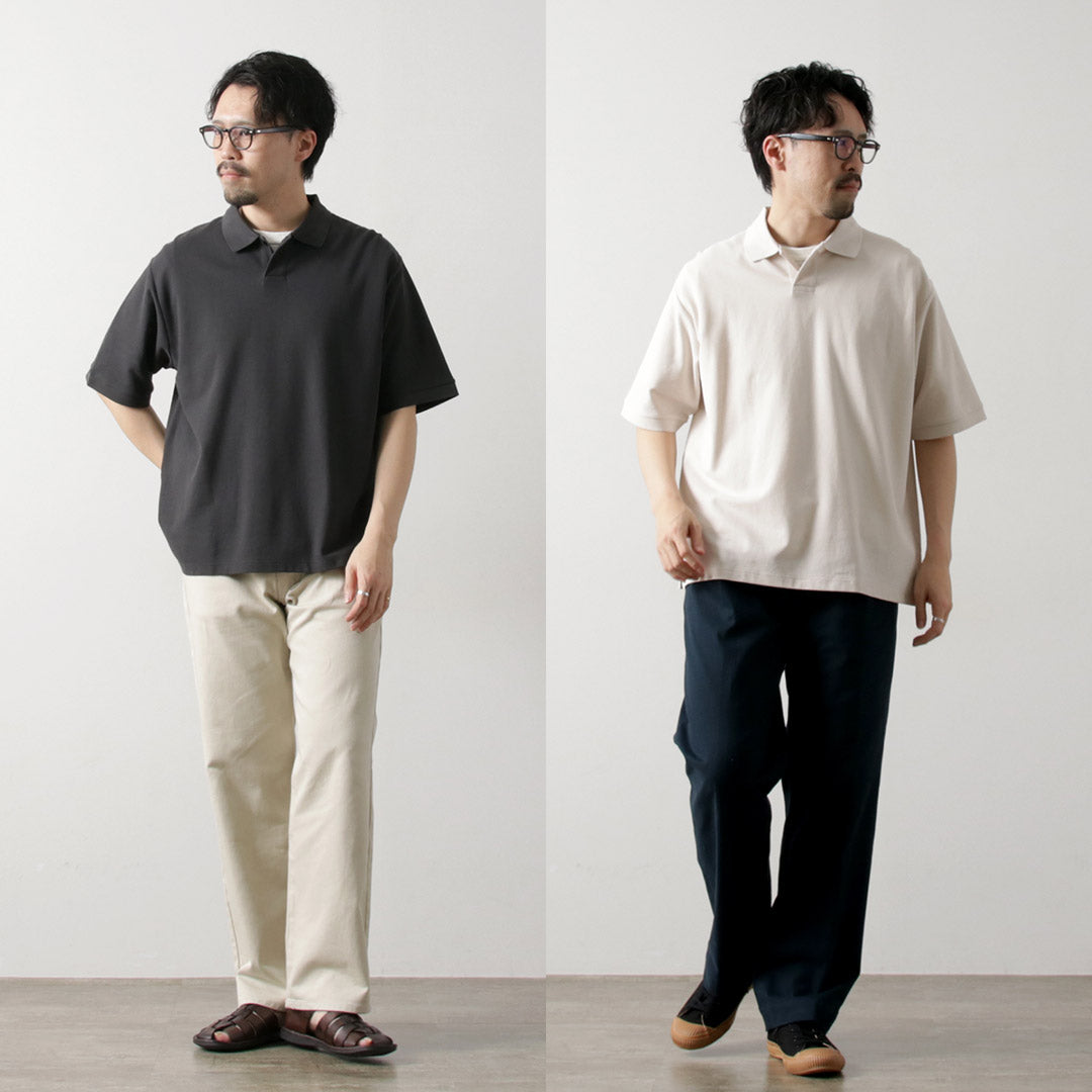 HANDVAERK / Pique Short Sleeve Polo Shirt