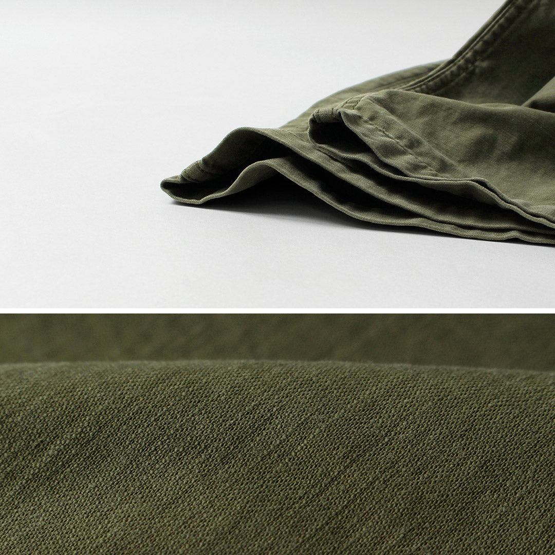 JEANS AZUL JAPÓN / Pantalón Baker Ancho Satén Espalda Teñido de Azufre