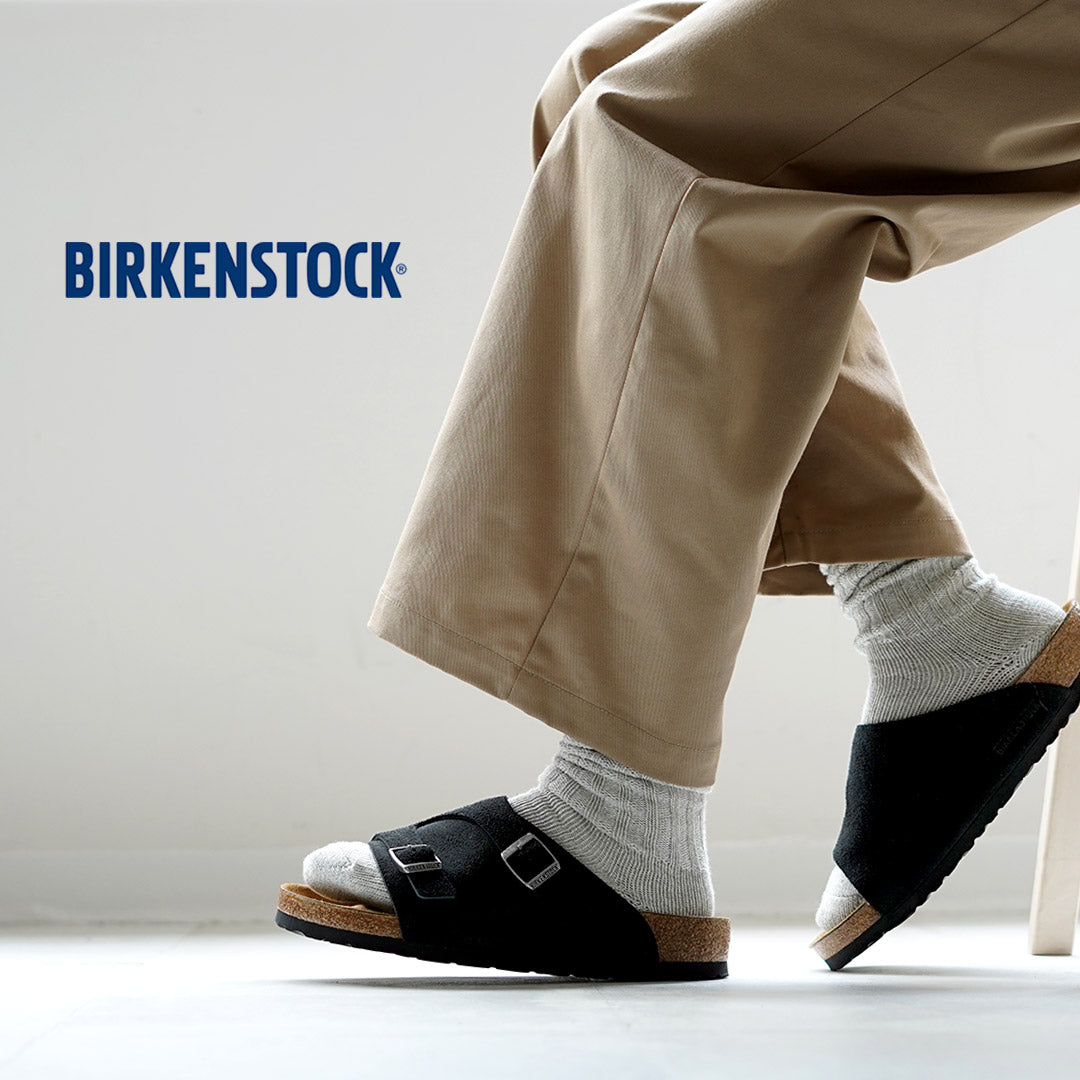 BIRKENSTOCK / Sandalias de ante Zurich