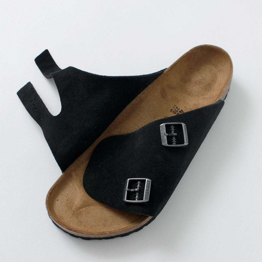BIRKENSTOCK / Sandalias de ante Zurich