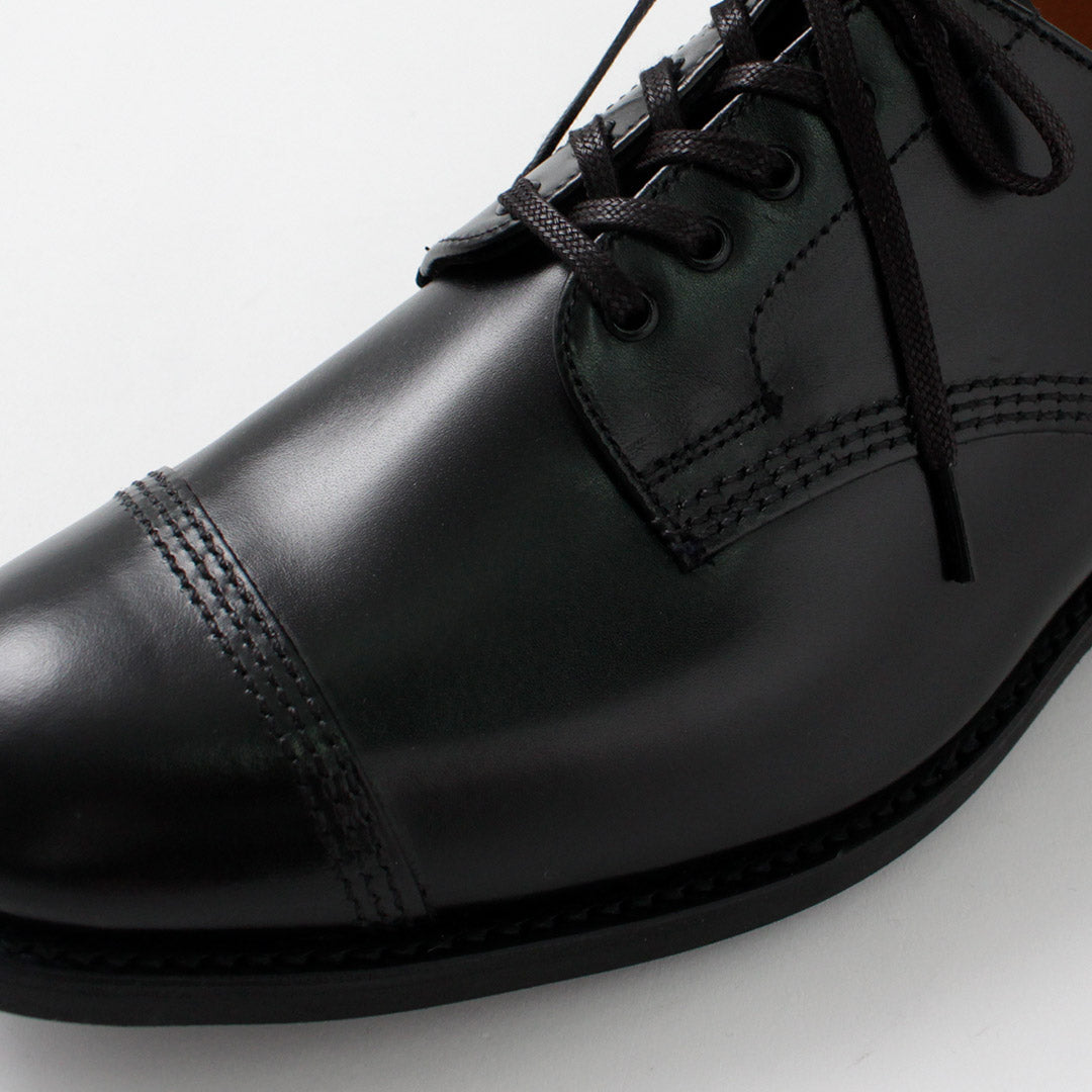 SANDERS / 1128BC Chaussures Derby Militaires en Cuir Lisse