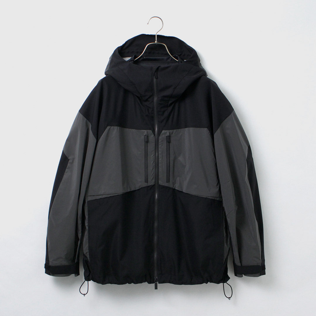 BLANC ALPINISME / Parka Réflecteur