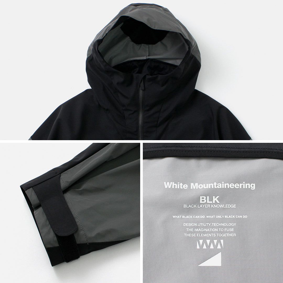 BLANC ALPINISME / Parka Réflecteur