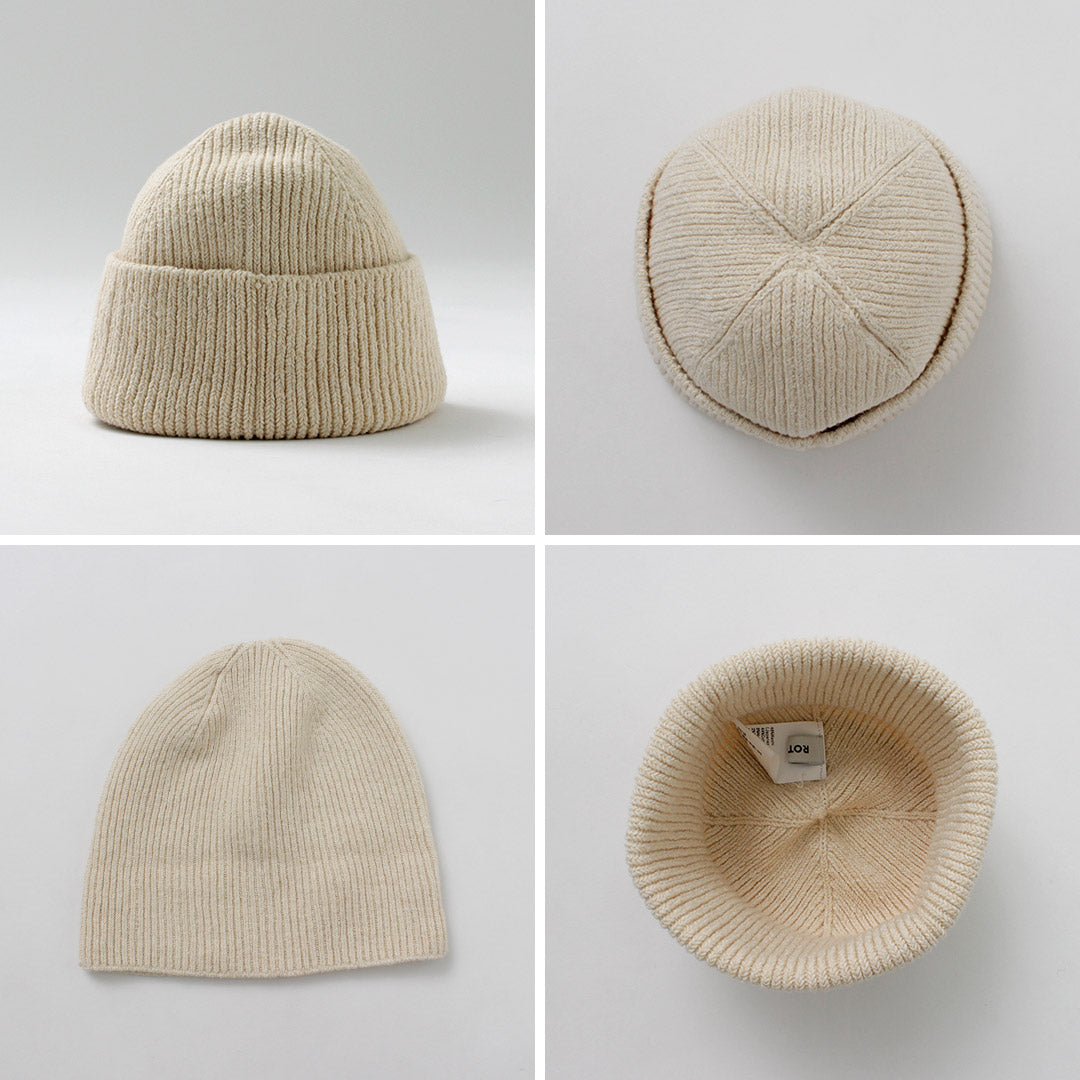 ROTOTO / Bonnet en Papier Japonais et Coton Recyclé