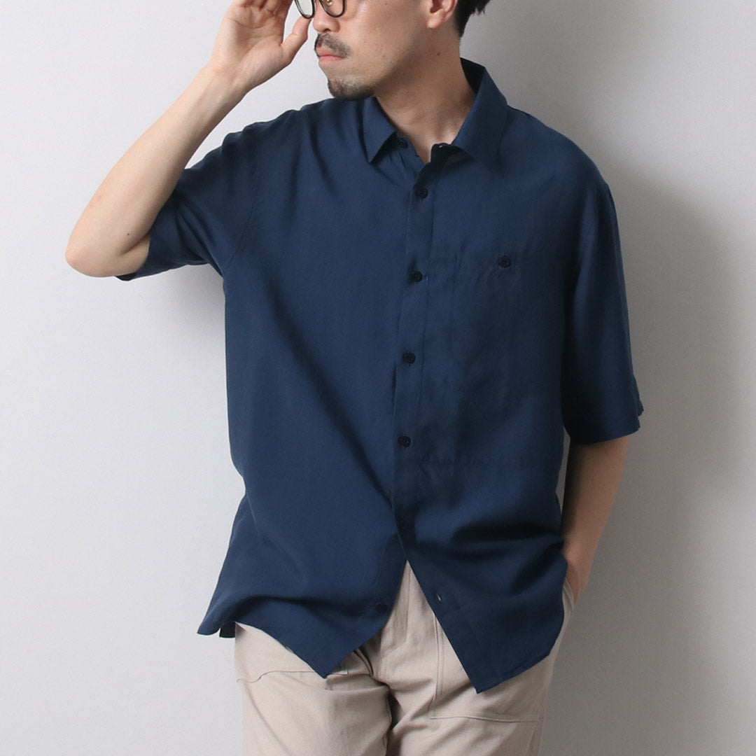 HOUDINI / Camisa de manga corta con diseño de árbol para hombre