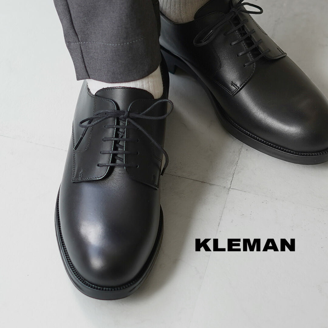 KLEMAN / Pastani Chaussures en cuir Bratcher à bout uni