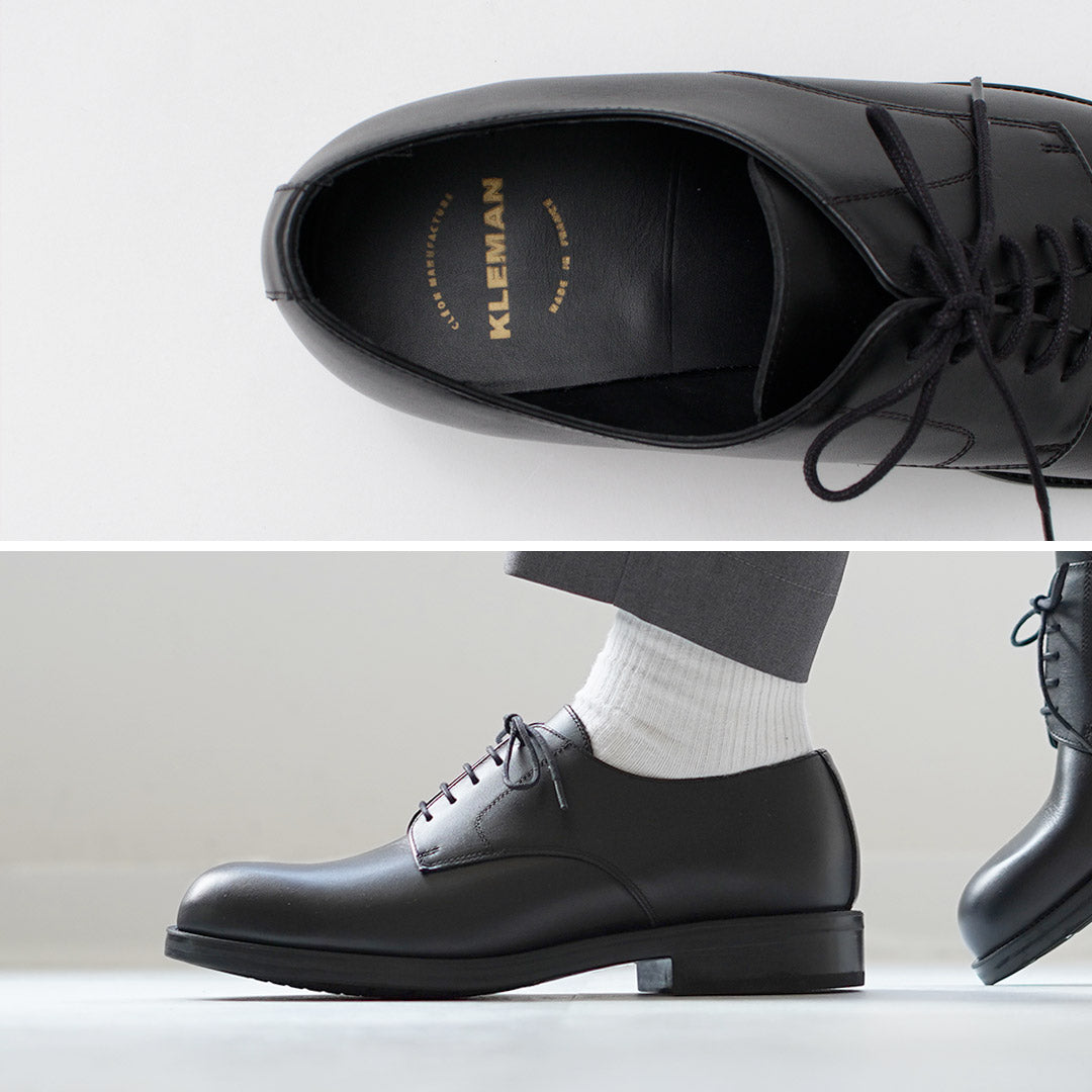 KLEMAN / Pastani Chaussures en cuir Bratcher à bout uni