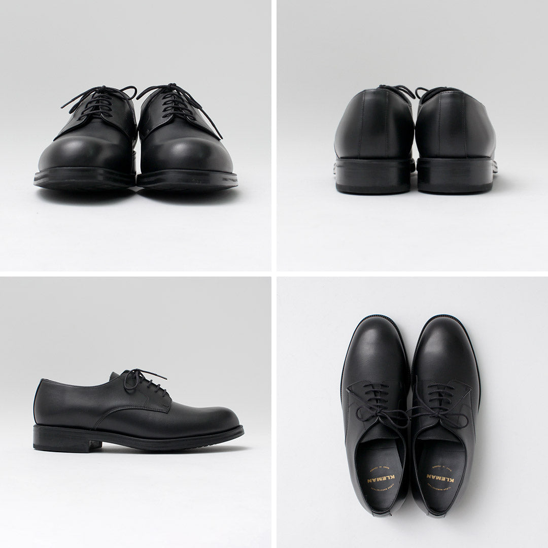 KLEMAN / Pastani Chaussures en cuir Bratcher à bout uni
