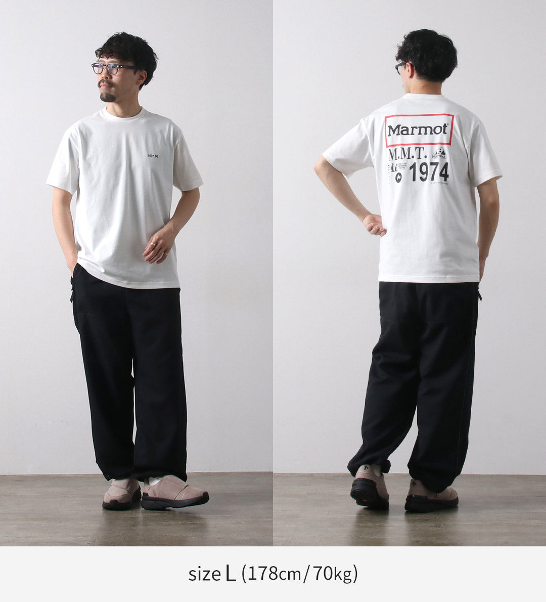 MARMOT / MMW Archive Logo T-shirt