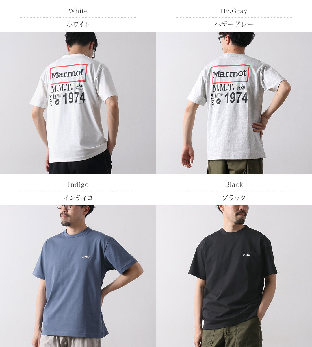 MARMOT / MMW Archive Logo T-shirt